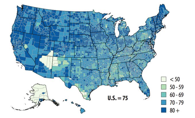 farms with internet access 2017 as a percent of total farms