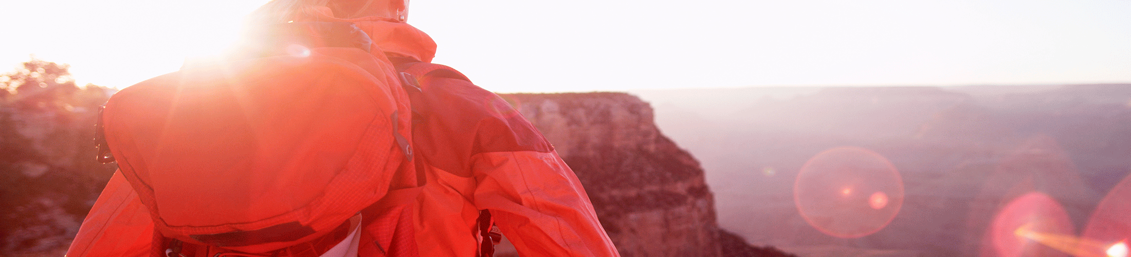 Woman viewing the grand canyon