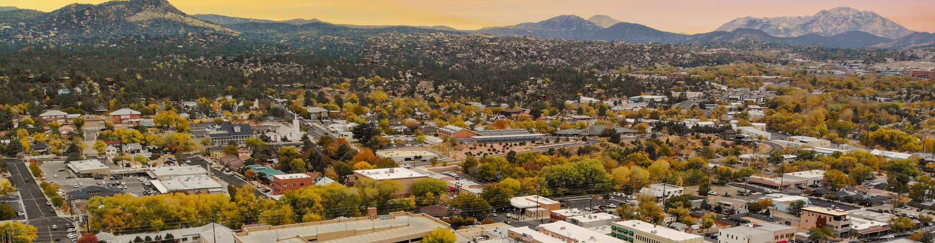 Prescott aerial view