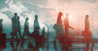 Airport passengers terminal