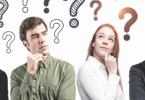 men and women looking puzzled
